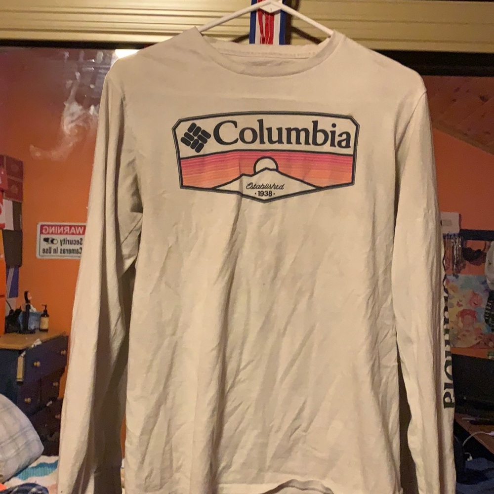 columbia long sleeve shirt